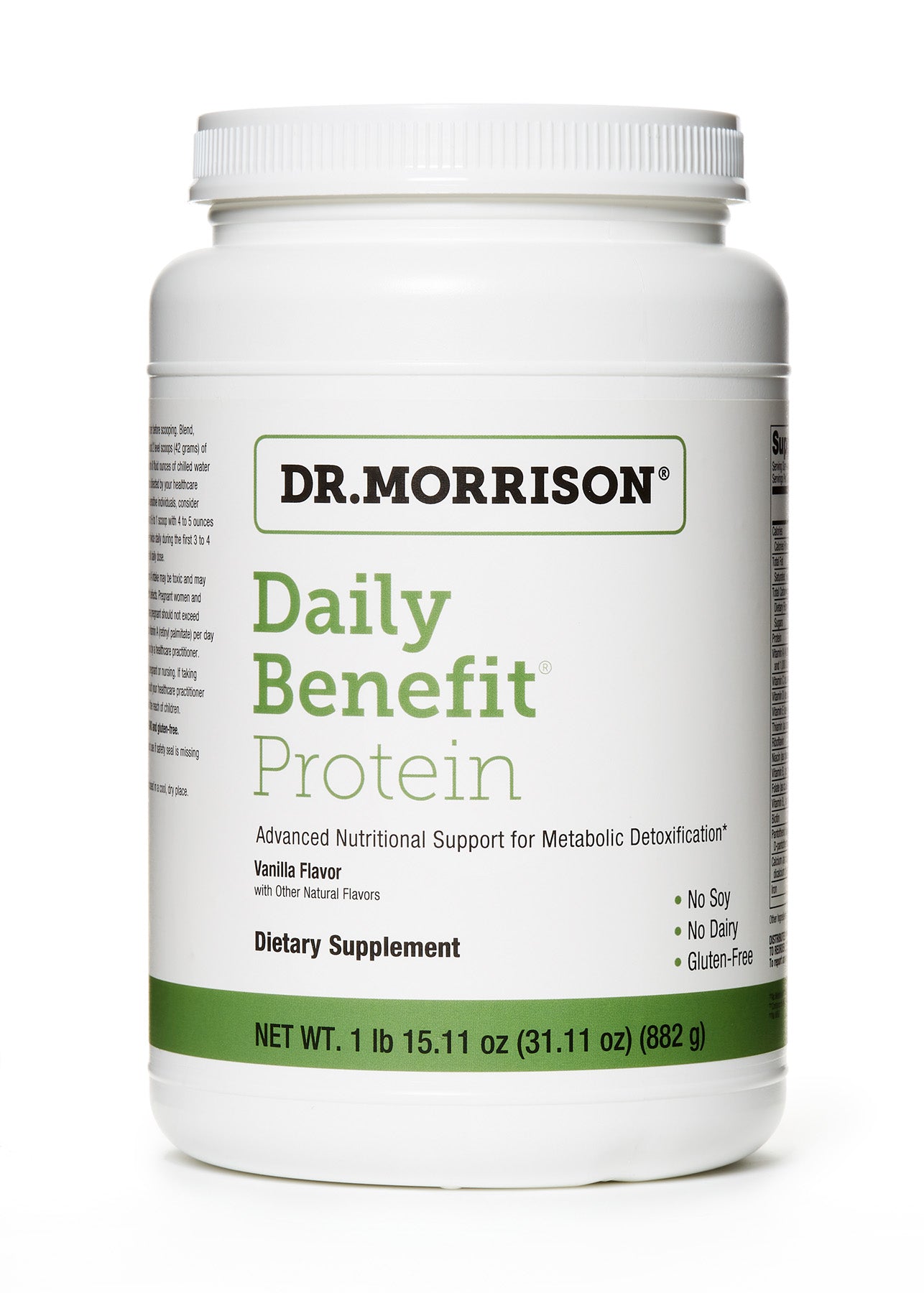 Daily Benefit Protein Daily Benefit Dr. Morrison Daily Benefit   