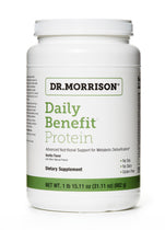 Daily Benefit Protein Daily Benefit Dr. Morrison Daily Benefit   